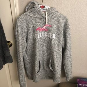 Hollister gray hoodie